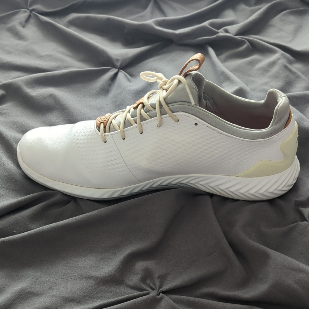 Puma Ignite Pwradapt Leather 2.0 Golf Shoes White Men's Size 11 - Picture 6 of 9